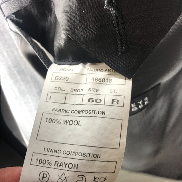 Barneys New York Wool Two Button Sportcoat 50R